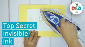 Lemon Juice Invisible Ink | Play Spies and Learn Chemistry