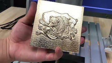 LY C Series Android Touch Screen Off-line Control System CNC Carving Machine Make Copper Bear