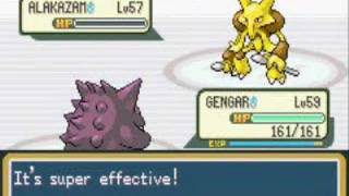 Pokemon Leaf Green - Battle Vs Champion Gary