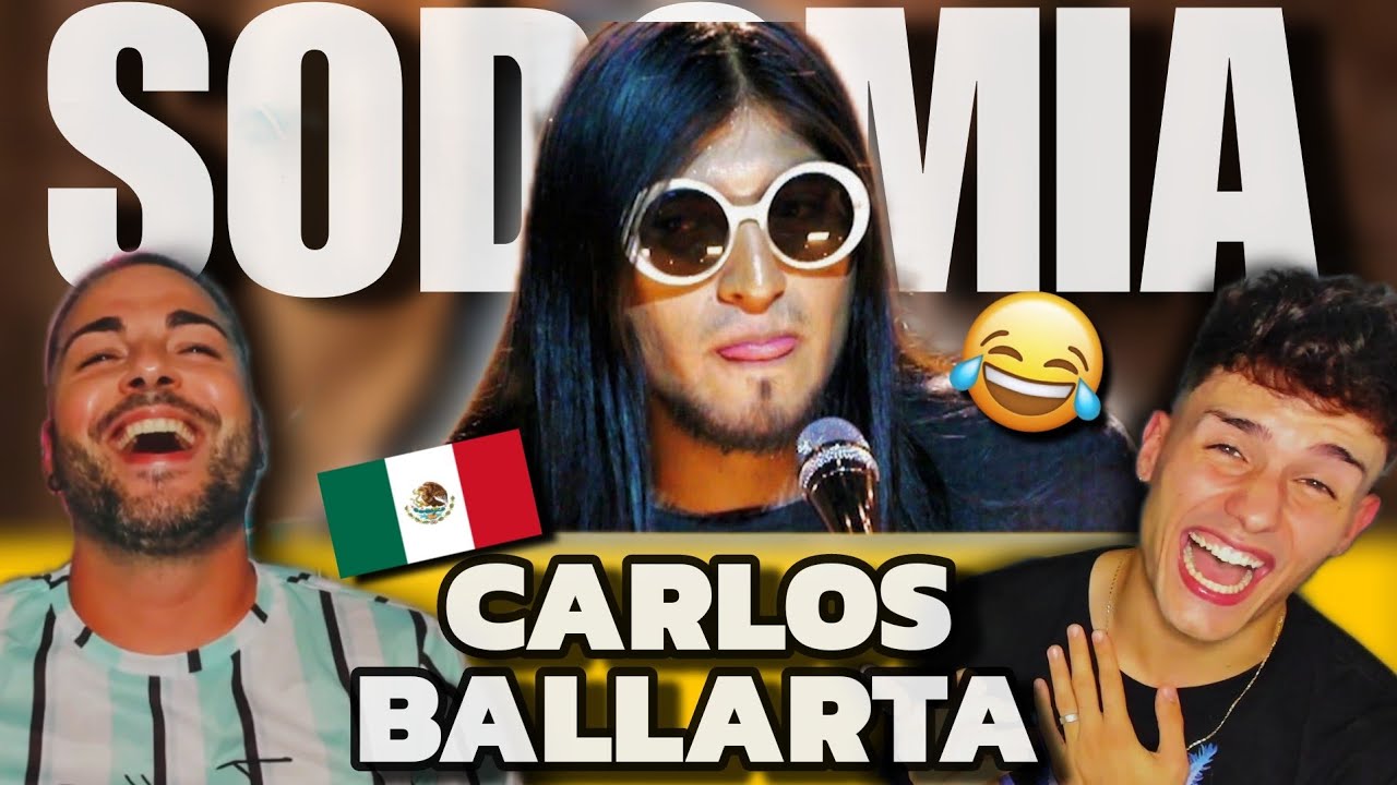 🇪🇸 MI CUÑADO ESPAÑOL REACCIONA a S0DOMIA de CARLOS BALLARTA 🇲🇽 😂 *por PRIMERA VEZ*