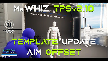 MrWhiz TPSv2.10 - Template Update - Aim Offseet #mrwhiz #unrealengine5 #gamedevelopment #alsv4