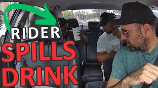 Rider Spills Drink & Things ESCALATE Quickly! 🤬