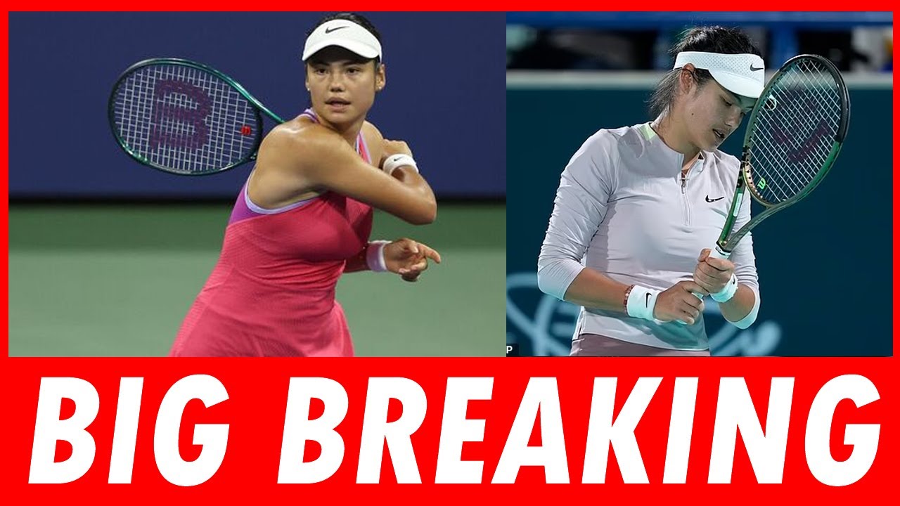 Breaking news Emma Raducanu blown away by Caitlin Clark as British tennis star's career takes hit