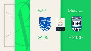 Okasa Falconara-CMB Futsal Team | Serie A Tesys 2025/2026 | Playoff | Semifinali - Gara-1