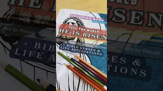 Tell the World He is Risen Coloring Book