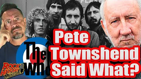 What? Pete Townshend Glad Keith Moon & John Entwis...