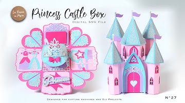 SVG PROJECT PRINCESS CASTLE BOX ASSEMBLY TUTORIAL | LPP | N27