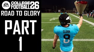 EA Sports College Football 26 - Road To Glory (HB) - Part 1 - High School, Red Shirt Year
