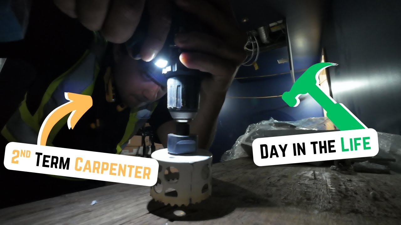 A Day in the Life of a Union Carpenter's Apprentice - YouTube