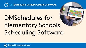 How to Create Elementary School Schedule - DMSchedules for Elementary Schools Scheduling Software