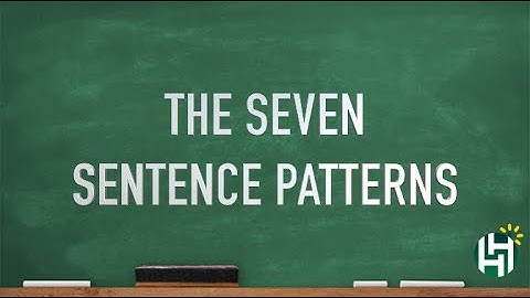 CC Cycle 3 English Week 24 alternate - Seven Sentence Patterns