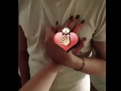 ايدك على قلبي وحسي بدئاتو