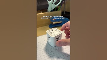 Never taking a break ⏳ #timer #productivity #study #adhd #gadget #gifts #giftideas