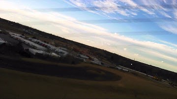 Scratch Built Fixed wing Drone with Camera Test Flight