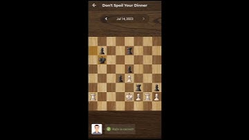Solving Daily Chess Puzzle at Chess.com 07/14 /23 #chesscom #chesspuzzle #chessgame #chesstactics