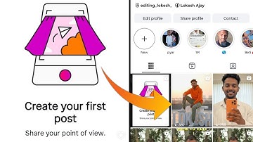Create Your First Post Problem | Create Your First Post Problem Solved | Instagram Problem Fix ✅