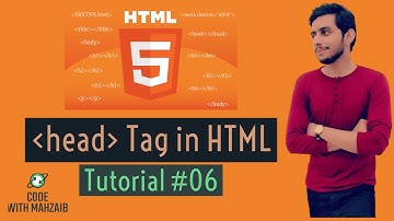 HEAD Tag  in HTML Web Design Course | Urdu/Hindi Tutorials | Code with Mahzaib