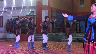 SHAR SHAR MANDA-LA a New Dirang Monpa song Dance performed by Girl's & Boys from Lish village