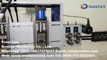 Automatic Paint Roller Frame Handle Bending Making Machine