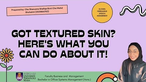 ELC590 Persuasive Speech Video Assignment