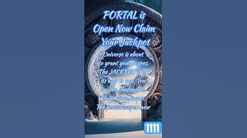 Portal is Open Now! Claim Your Jackpot Before it’s Gone |You are the Chosen One✨🌈 #trending #angel