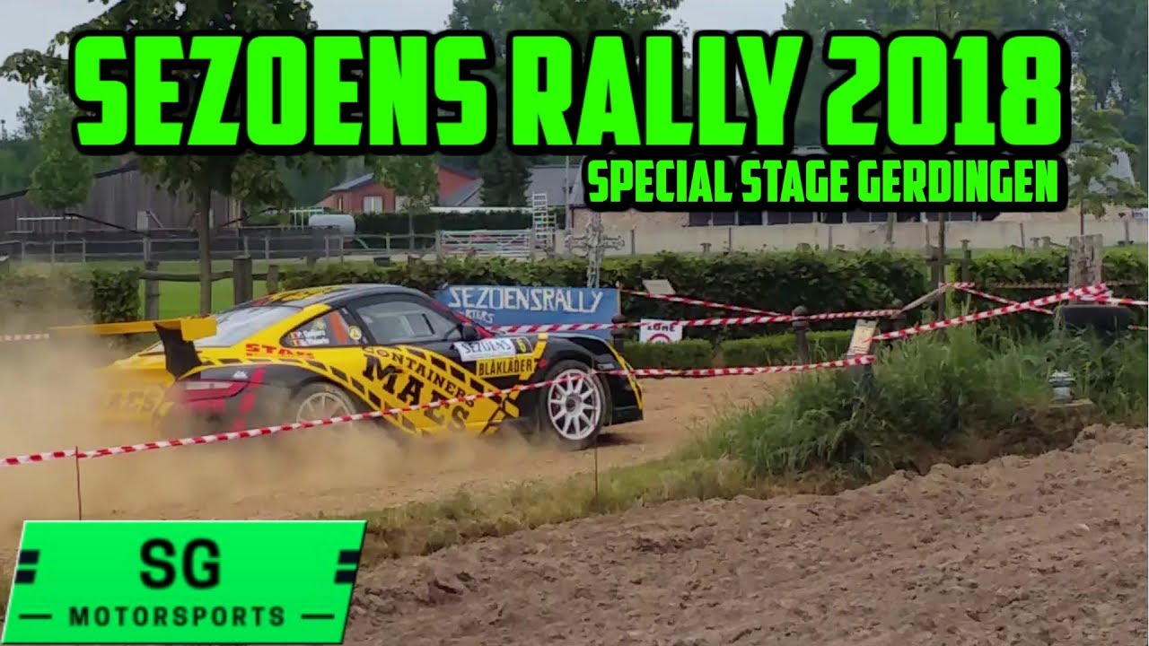SezoensRally 2018 Special 10 Belgian Rally Championship Rally Bocholt Gerdingen KP 10 SGMotorsports