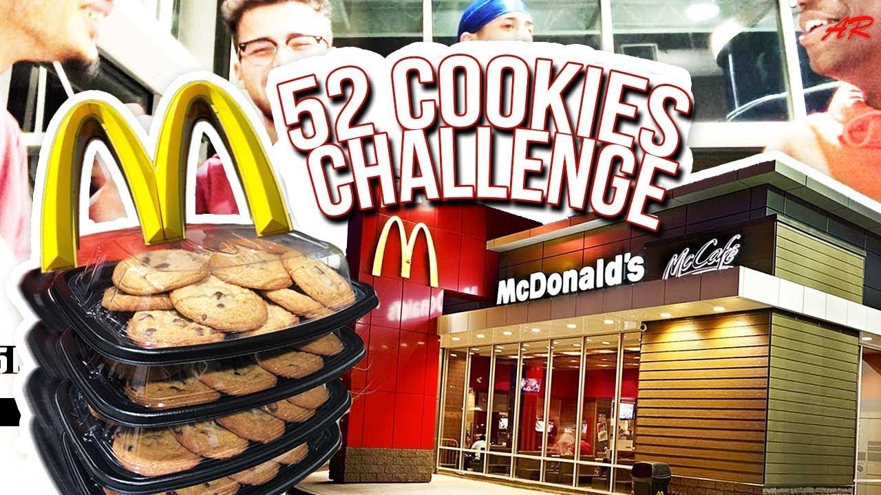 Mcdonald'S 52 Cookies Challenge | Arosado