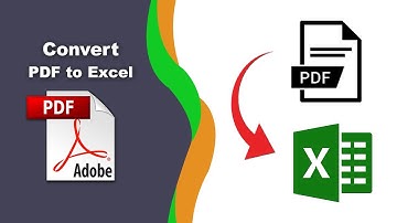 How to convert multiple tables from PDF to Excel (Export PDF) using Adobe Acrobat Pro DC
