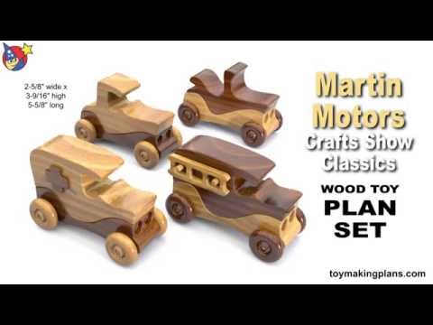 wood-toy-plans---martin-motors-crafts-show-classic-cars