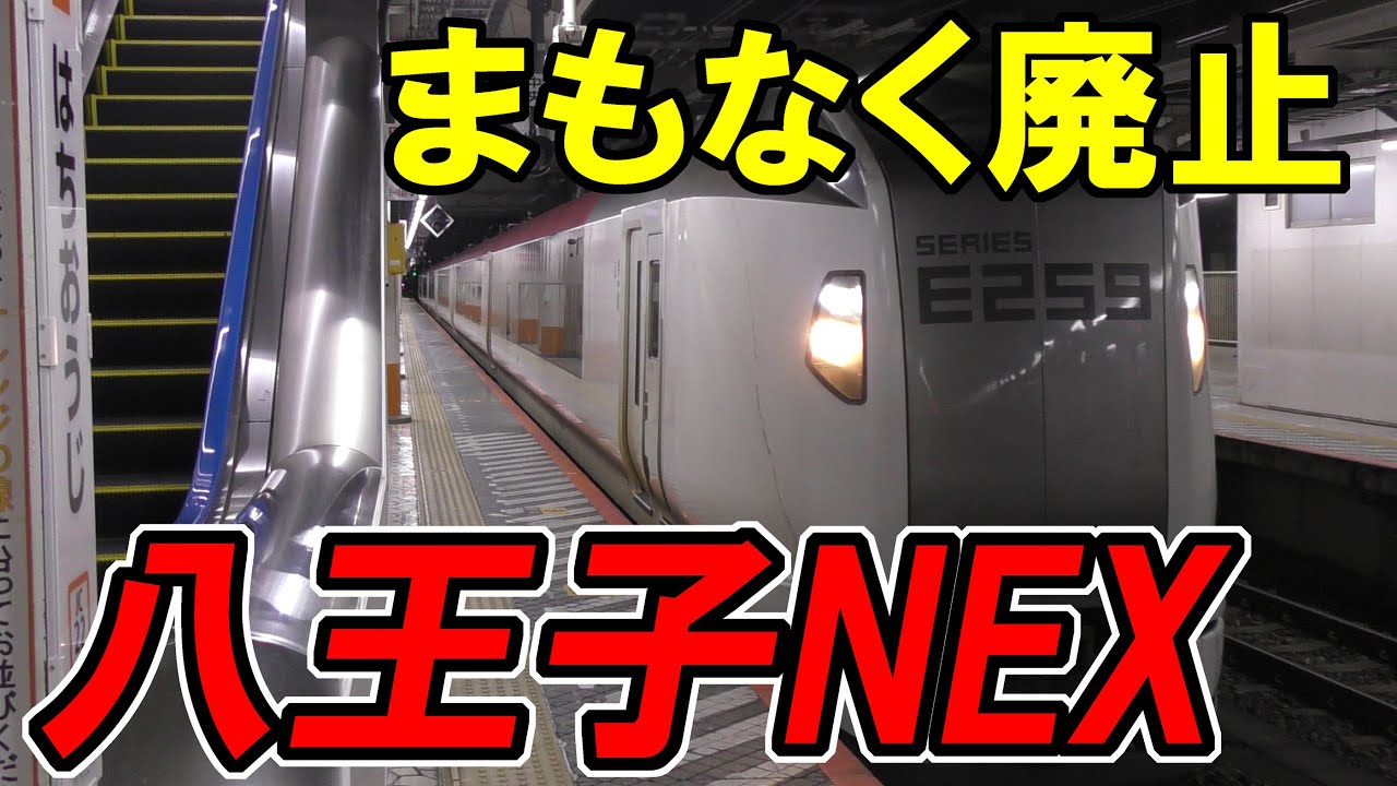 列車は入ってないです 中央線NEX】八王子行きの成田エクスプレス号に乗ってきた！ - YouTube