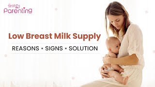 Low Breast Milk Supply – Causes, Signs & Solutions Resimi