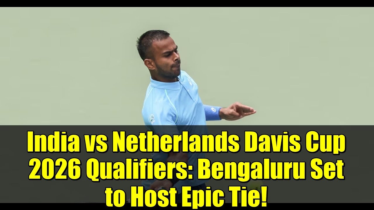 Отборочный матч Кубка Дэвиса 2026 между Индией и Нидерландами: Бангалор станет местом проведения ...