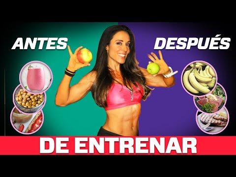 Video: Que Comer Antes Y Después Del Entrenamiento