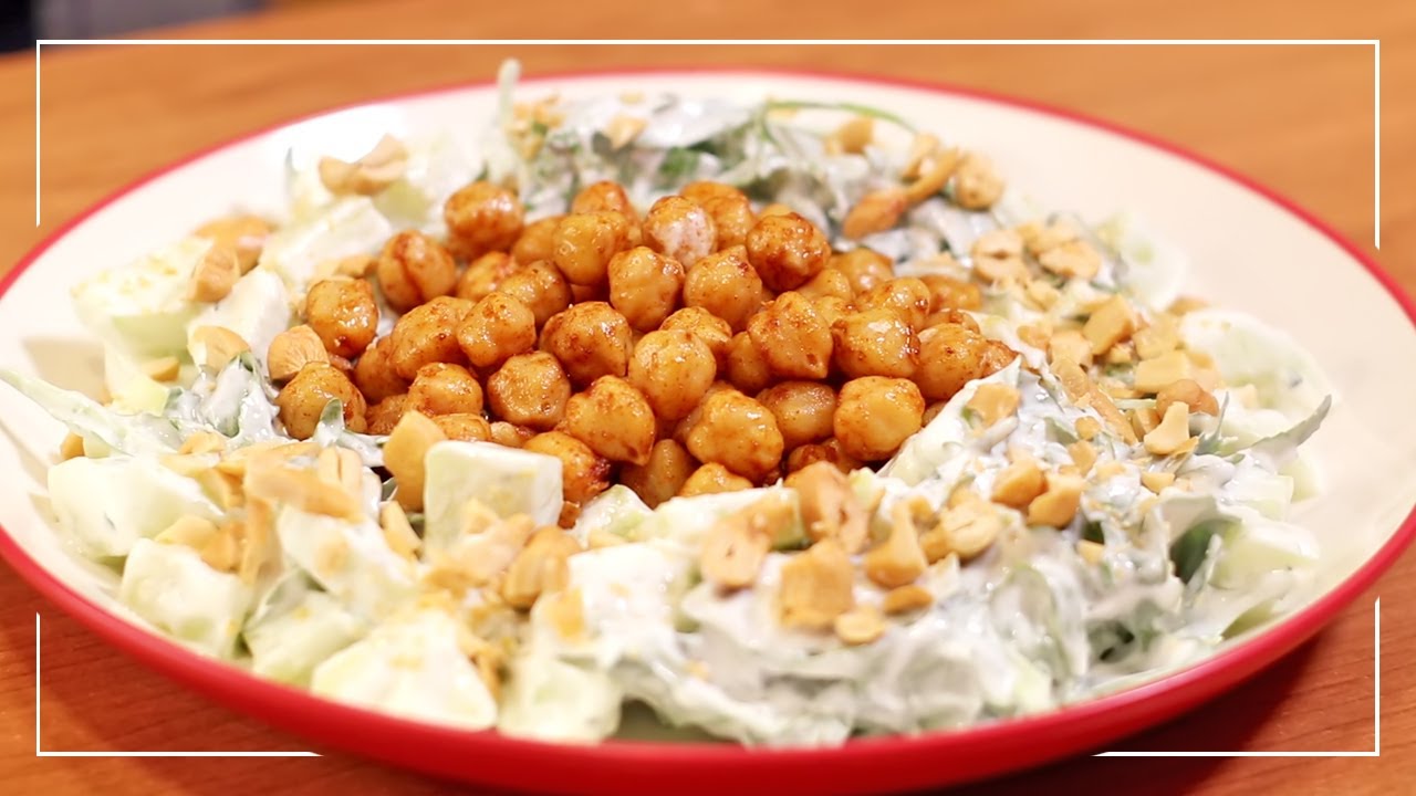 Mi ENSALADA de GARBANZOS Favorita | Ligera, Nutritiva y DELICIOSA (Ensalada TURCA)