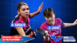Szocs, Odo... Wtt Star Contender Mae 2025 Session 1 Table 2 20Novembre