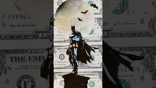 Unleashing The Dark Knight: Stunning Spray Paint Art With Stencils #spraypaintart #batman