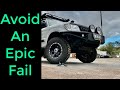 How To Check Lower Ball Joints On A Toyota Prado 90 Series.