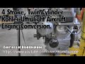 2 cylinder, 4 stroke, Kohler, ultralight aircraft engine conversion