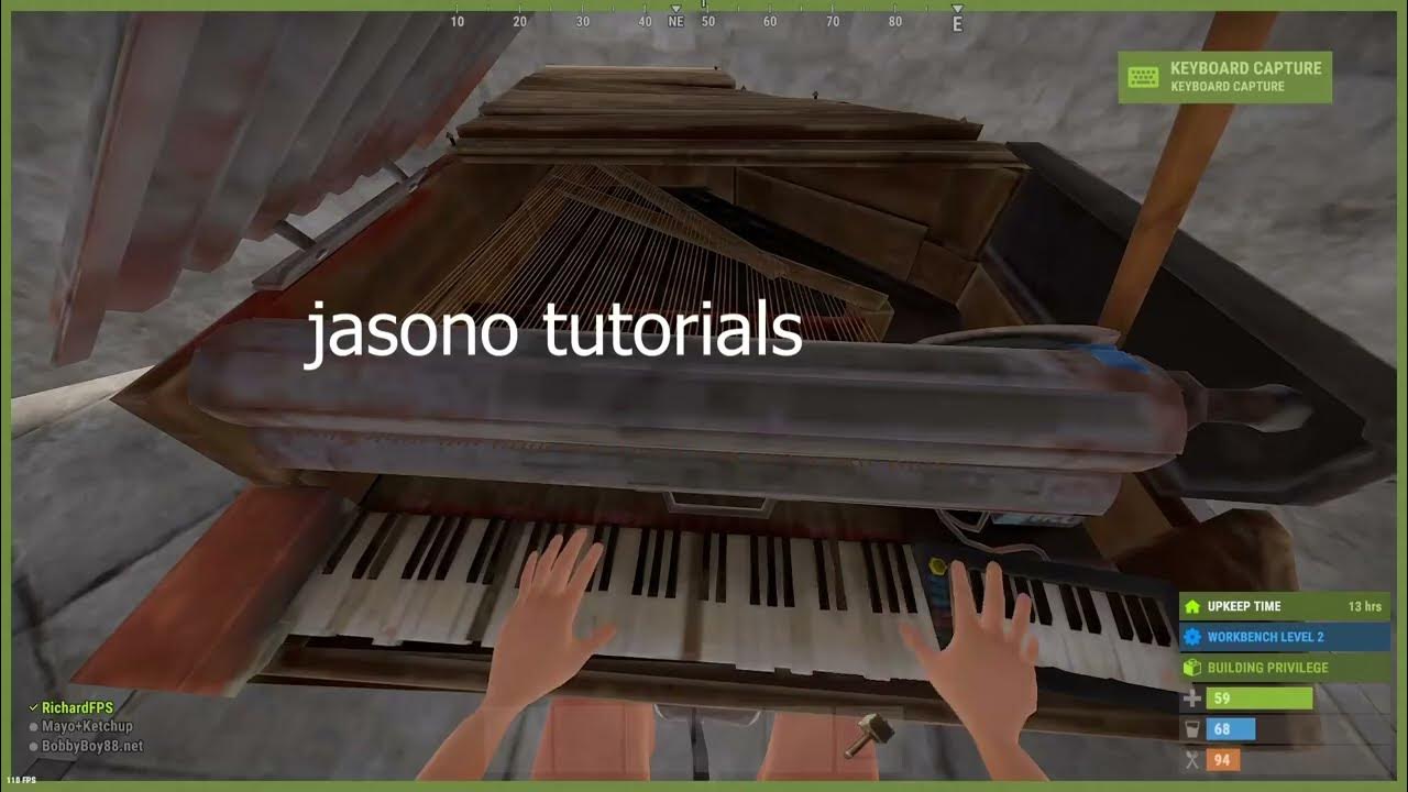 rust piano tutorial: how to play interstellar theme - YouTube