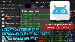 TUTOARIAL MENGGUNAKAN Apktool M UNTUK OPREK APLIKASI ANDROID screenshot 3