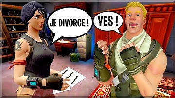 RP FORTNITE : LA FOLLE VEUT DIVORCER !