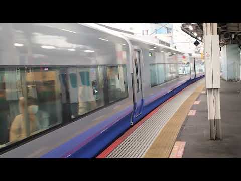 E657系カツK1編成フレッシュひたち青(ブルーオーシャン)塗装上野駅入線 警笛あり