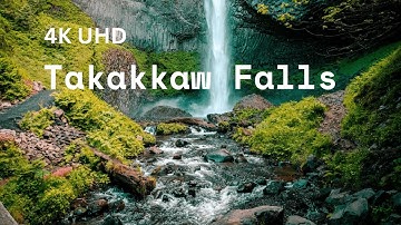 Takakkaw Falls in 4K | Yoho National Park | British Columbia| Canada