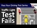 Traffic Light Driving Lesson with Common Driving Test Fails