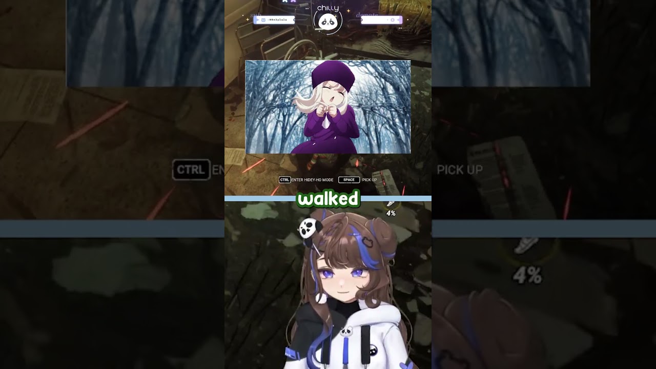 I  Went Around W/ You Dummy 🤓 #chillypanda  #vtuber  #animegirl  #envtuberclips  #vtuberfunny  #dbd