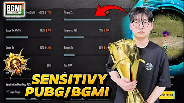 DK Nolbu Best Sensitivity | Best Sensitivity Pubg Mobile / BGMI 4.0 Update