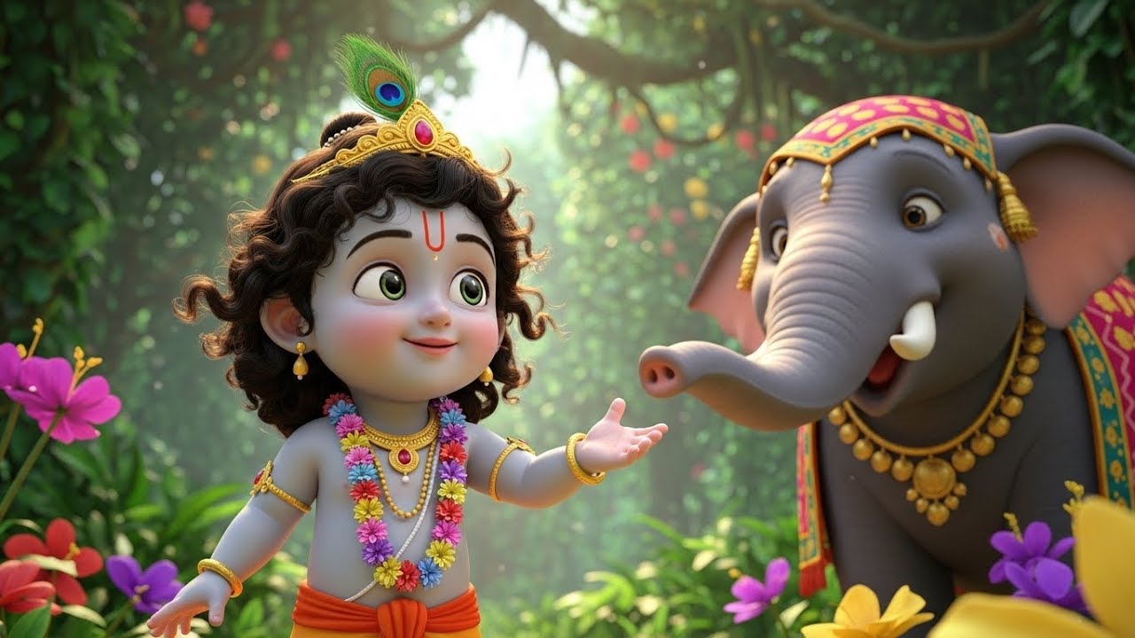 Soothing Krishna Bhajan for Mind & Soul | Shree Krishna Govind Hare Murari | Relaxing Krishna Song