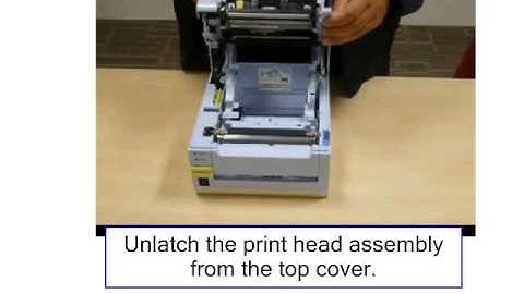 How to replace printhead CT4i