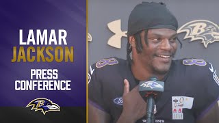 Lamar Jackson Feels 'Anxious' for Week 1 | Baltimore Ravens