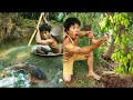 Survival In The Rainforest Find Food Use SPEAR  FISHING